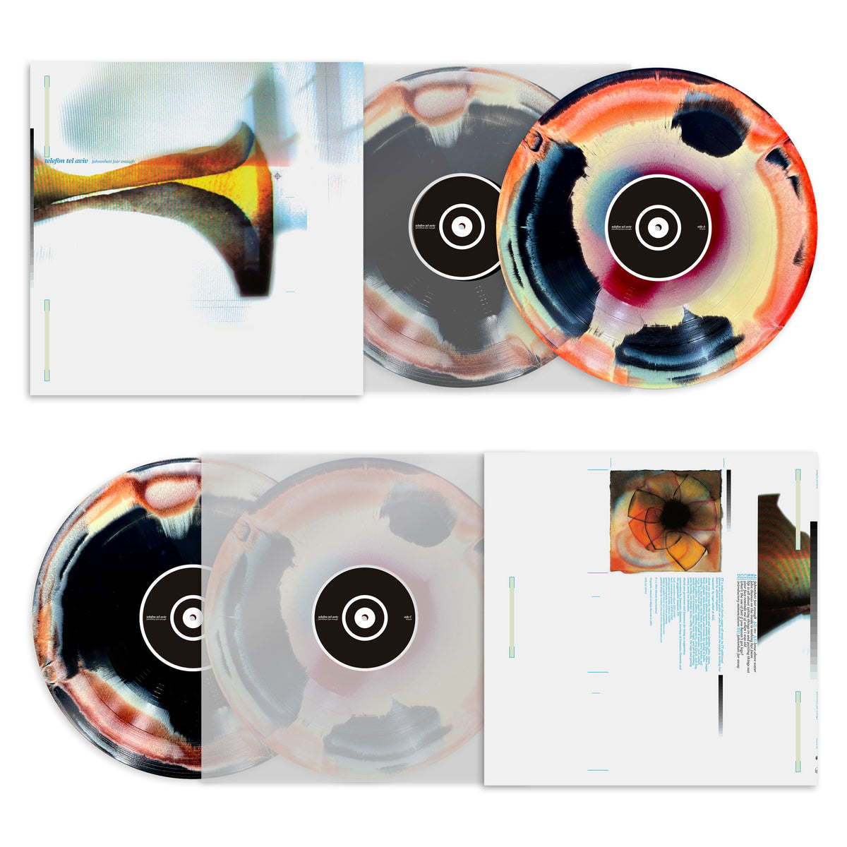 Telefon Tel Aviv - Fahrenheit Fair Enough (Watercolor Vinyl) Vinyl > LP Ghostly Int'l NEW NEW