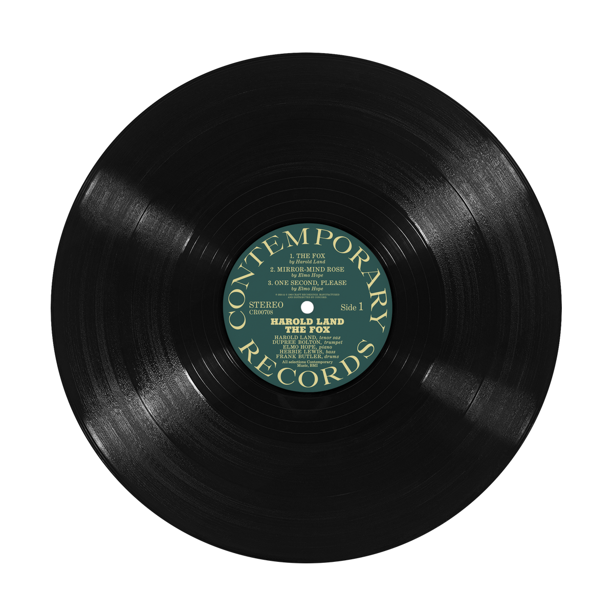 Harold Land - The Fox (Contemporary Records Acoustic Sounds Series) Vinyl > LP Craft Recordings