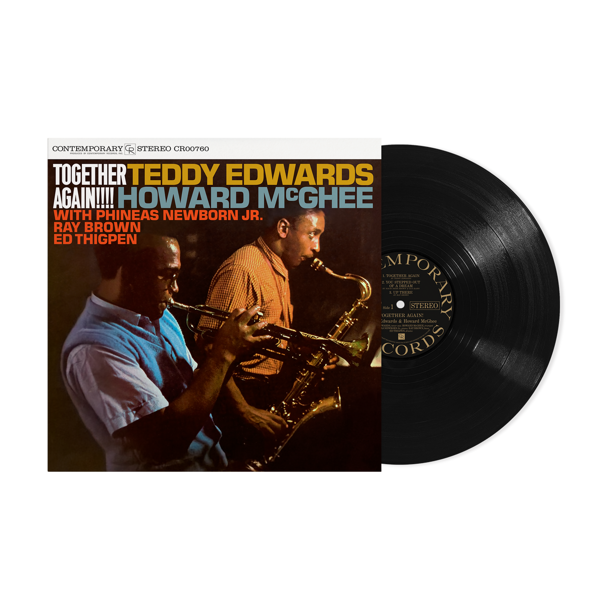 Teddy Edwards & Howard McGhee - Together Again!!!! (Contemporary Records Acoustic Sounds Series) Vinyl > LP Craft Recordings NEW NEW