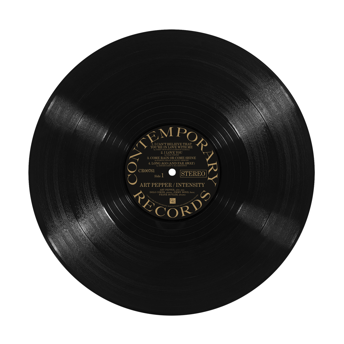 Art Pepper - Intensity (Contemporary Records Acoustic Sounds Series) Vinyl > LP Craft Recordings