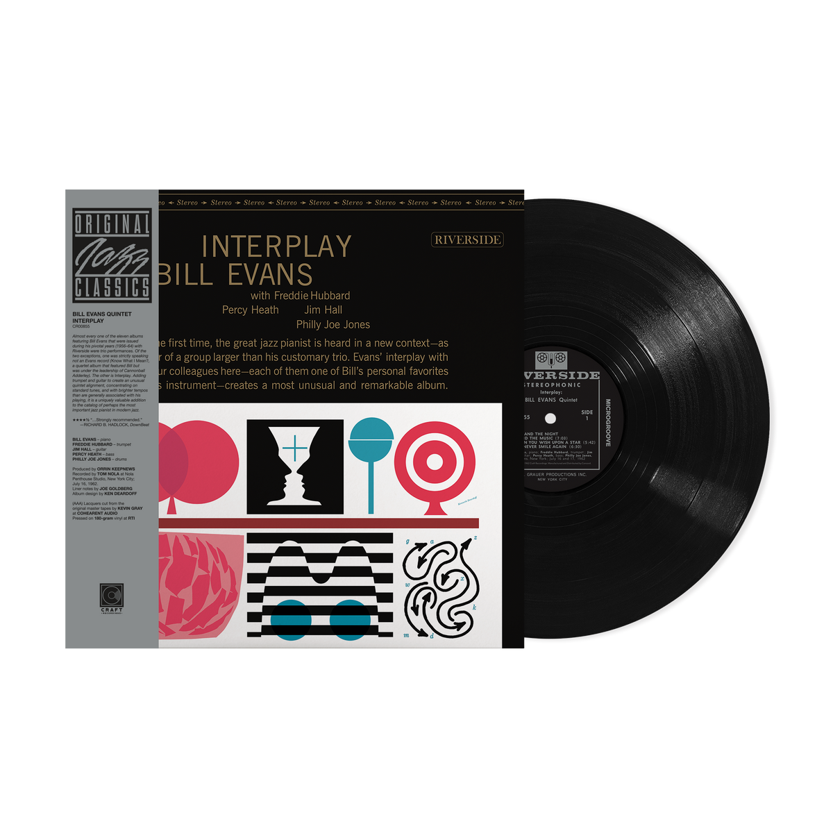 Bill Evans - Interplay (Original Jazz Classics Series) Vinyl > LP Craft Recordings NEW NEW