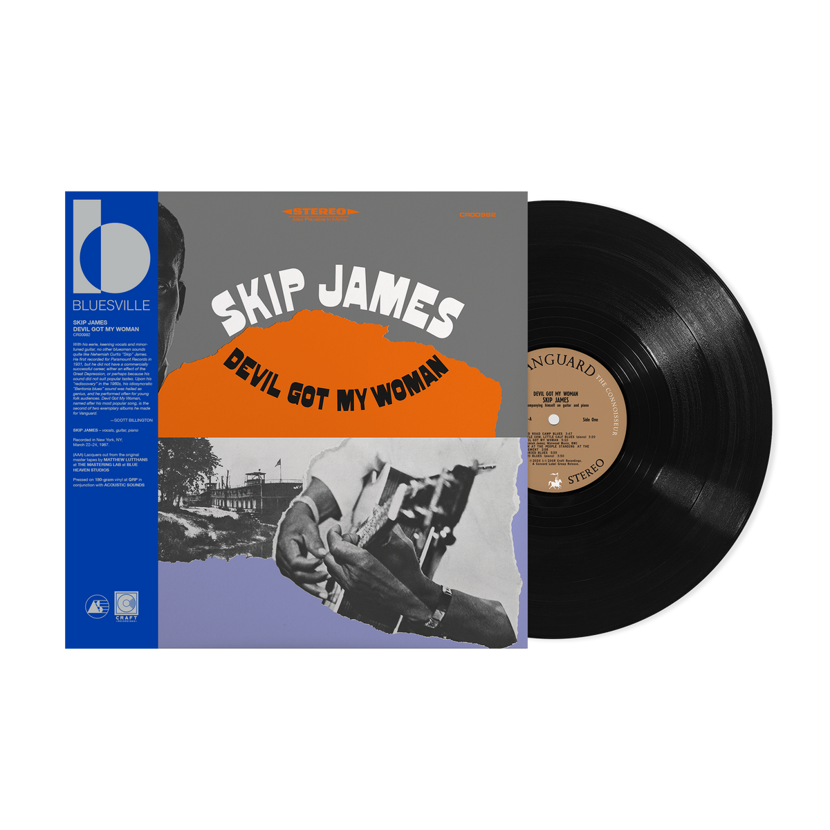 Skip James - Devil Got My Woman (Bluesville Series Vinyl) Vinyl > LP Craft Recordings NEW NEW