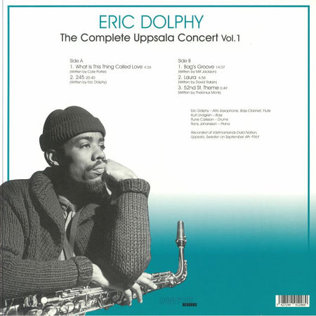 Eric Dolphy - The Complete Uppsala Concert Vol. 1 (Vinyl) Vinyl > LP Honey Pie Records NEW NEW