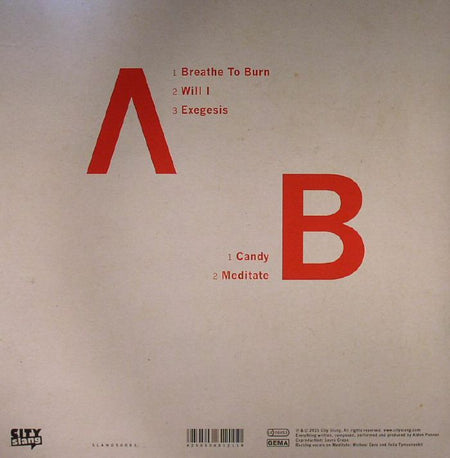 Alden Penner - Canada in Space (Vinyl) back cover