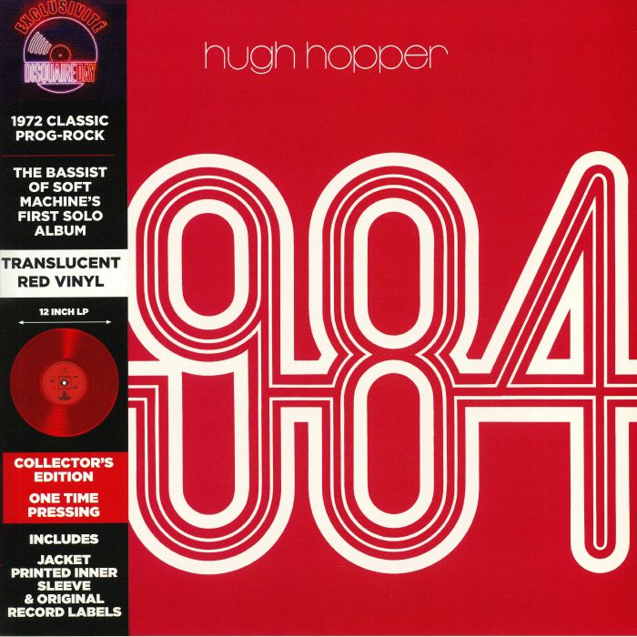 Hugh Hopper - 1984 (Indie Exclusive Red Vinyl) Vinyl > LP Culture Factory NEW NEW