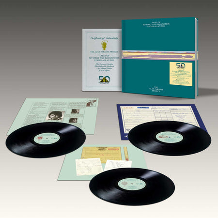 The Alan Parsons Project - Tales Of Mystery And Imagination Edgar Allan Poe (50th Anniversary 3LP Bookpack) Vinyl > Box Set Cooking Vinyl NEW NEW