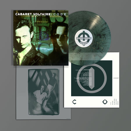 Cabaret Voltaire - Code, full package with Codified marble LP, printed inner sleeve and insert