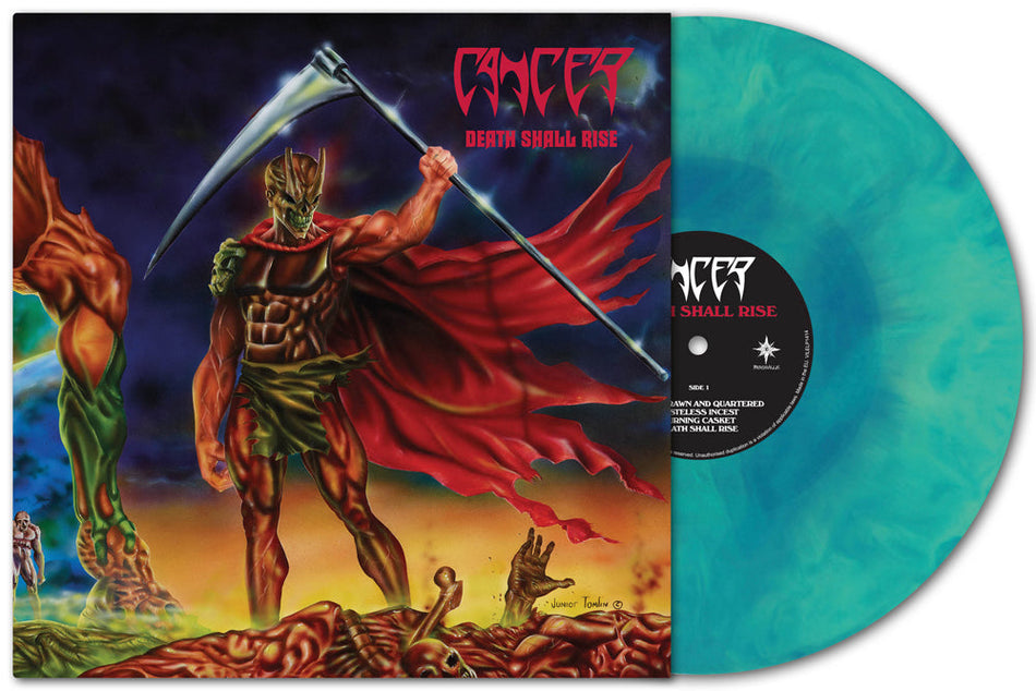 Cancer - Death Shall Rise (Blue Marble 35th Anniversary Vinyl) Vinyl Peaceville NEW NEW