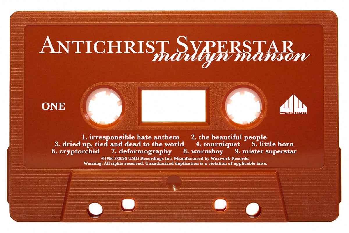 Marilyn Manson - Antichrist Superstar (30th Anniversary Cassette) Cassette Waxwork Records