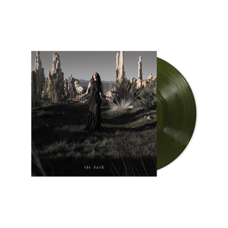 Chelsea Wolfe - The Dark translucent green vinyl packshot