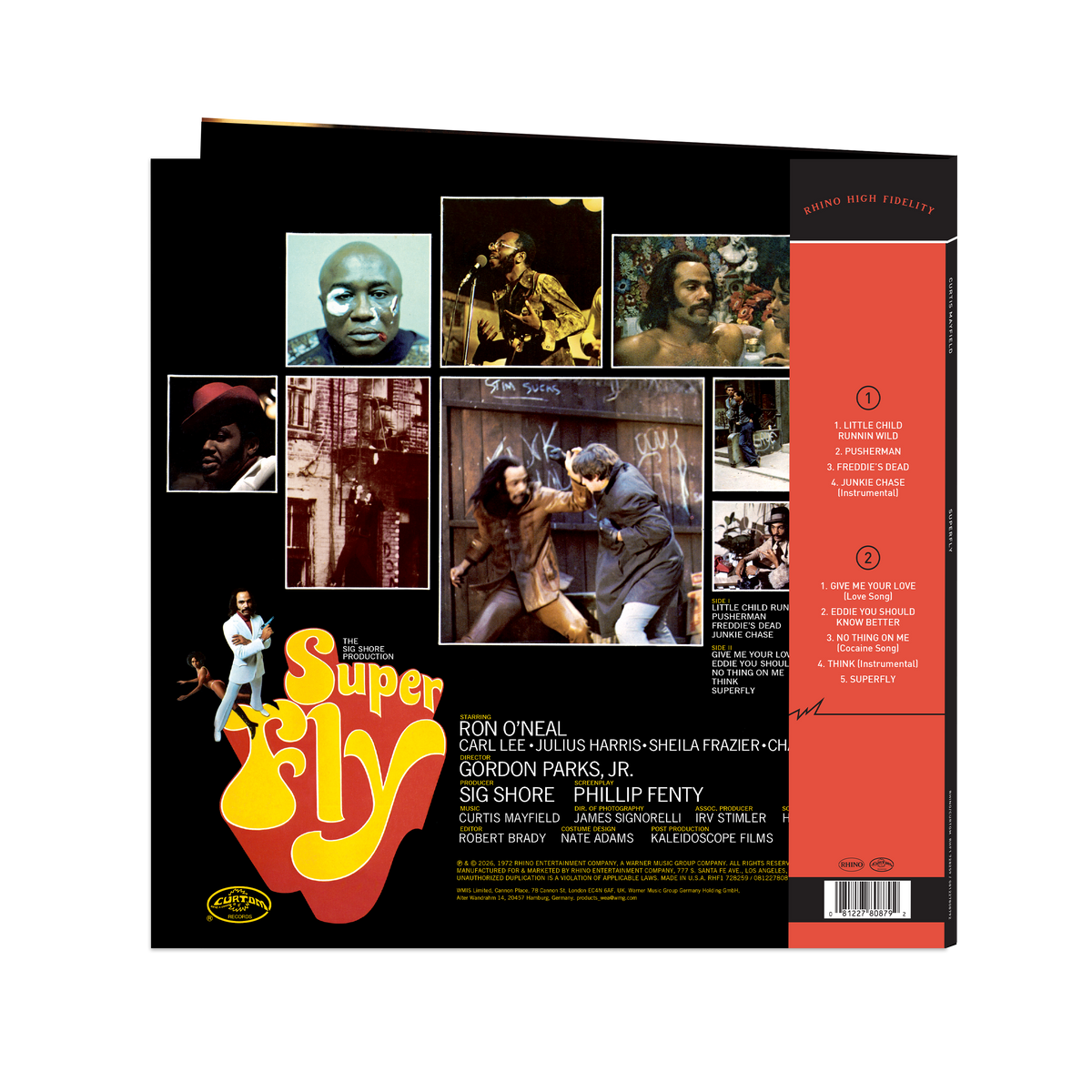 Curtis Mayfield - Superfly (Rhino High Fidelity) Vinyl > LP Rhino