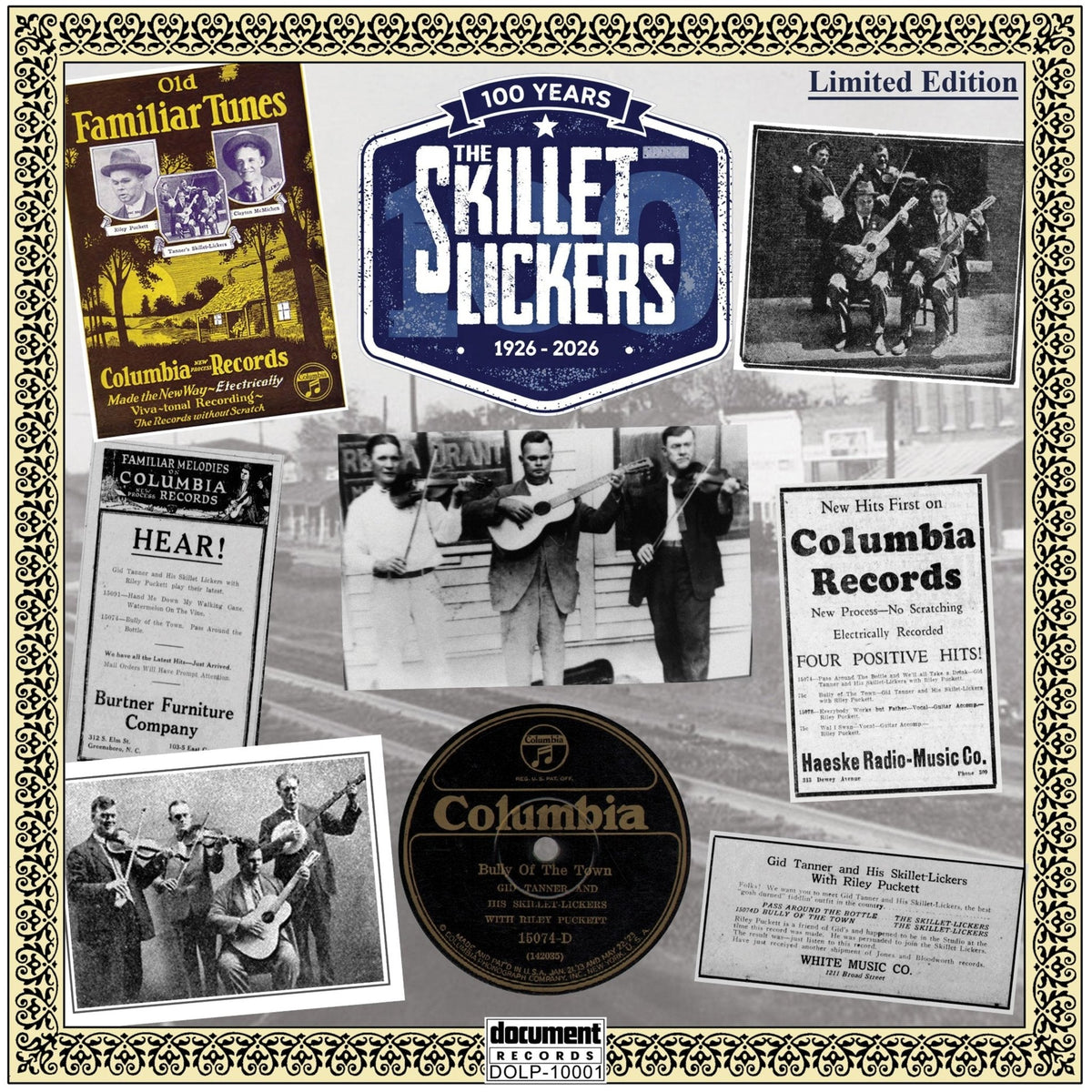 The Skillet Lickers - 100 Years: 1926-2026 (Blue Vinyl)