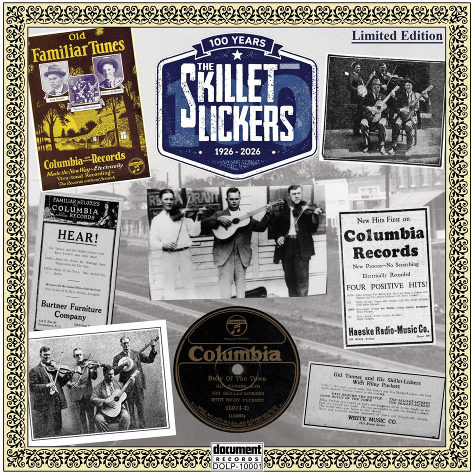 The Skillet Lickers - 100 Years: 1926-2026 (Blue Vinyl)