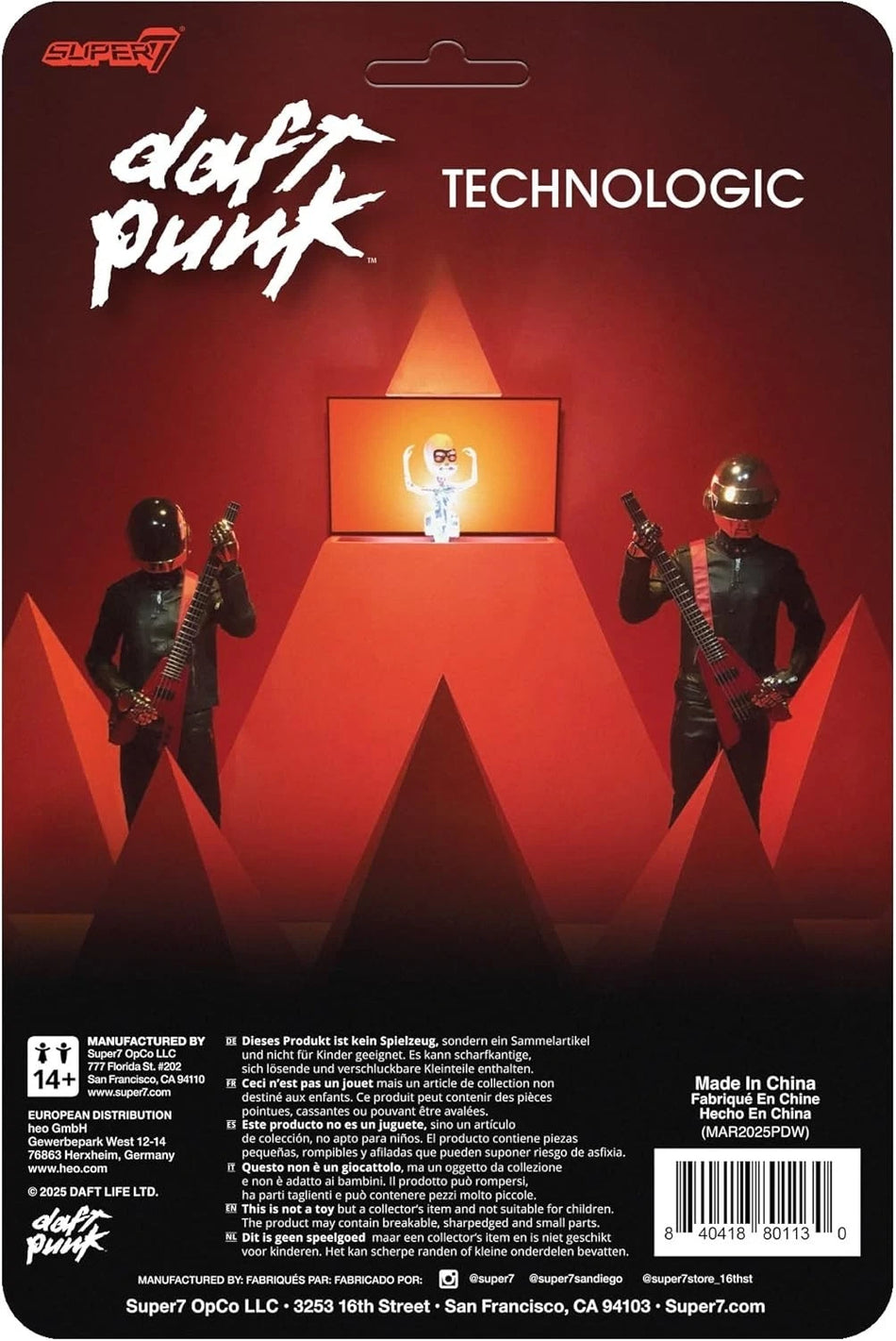 Daft Punk Reaction Figures - Human After All Action Figure