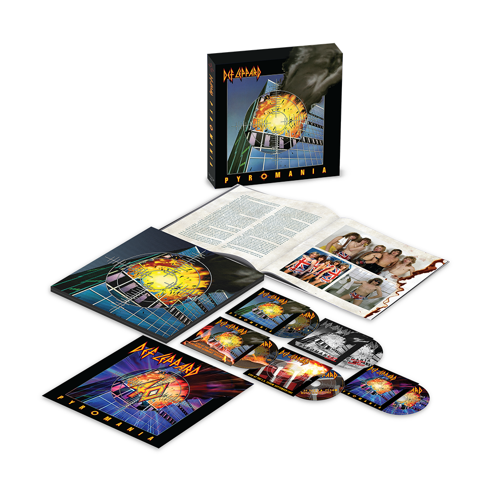 Def Leppard - Pyromania (40th Anniversary 4CD + Blu-ray Box Set) CD > Box Set Mercury NEW NEW