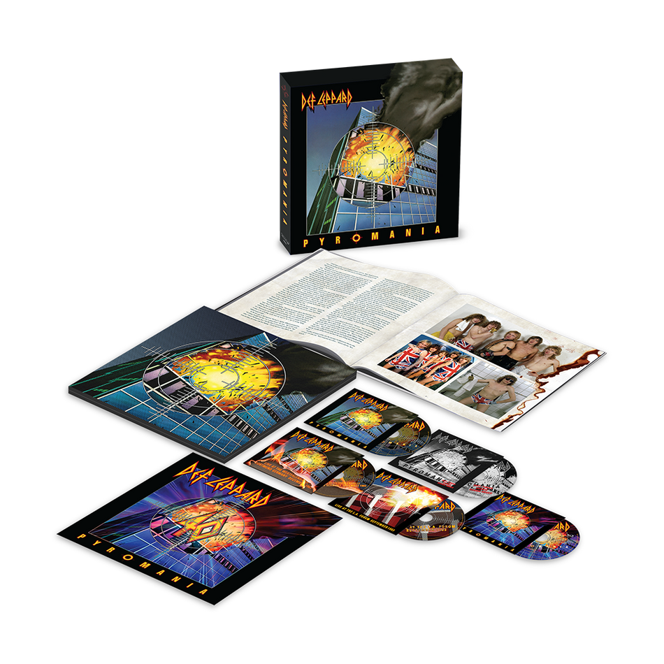 Def Leppard - Pyromania (40th Anniversary 4CD + Blu-ray Box Set) CD > Box Set Mercury NEW NEW