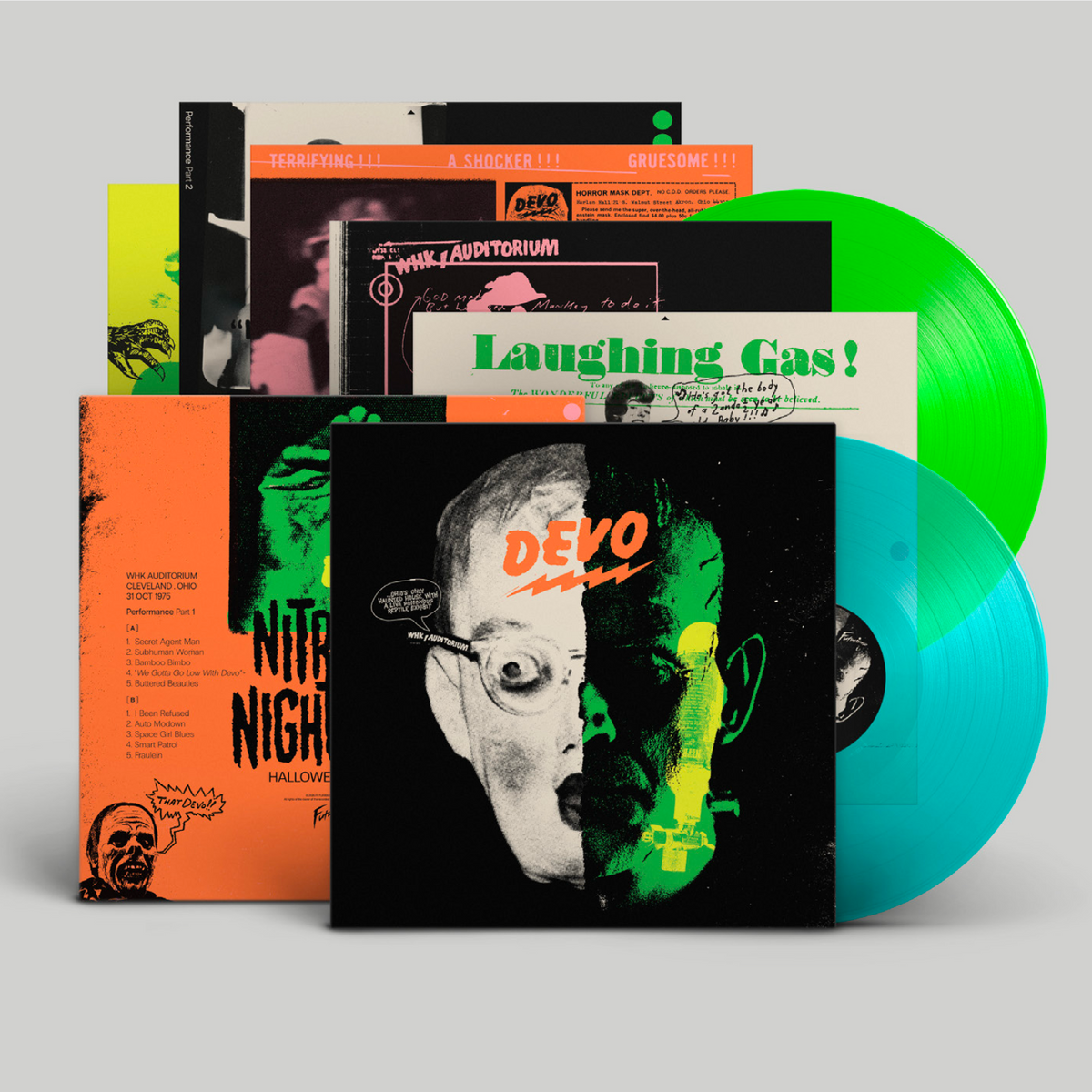 Devo - Nitrous Nightmare Halloween Live '75 (Indie Exclusive Cool Ghoul Vinyl)
