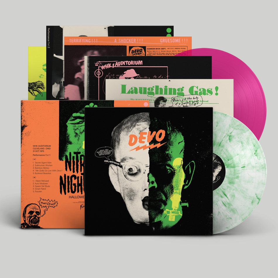 Devo - Nitrous Nightmare Halloween Live '75 (Haunted Striptease Vinyl) Vinyl > LP Futurismo NEW NEW