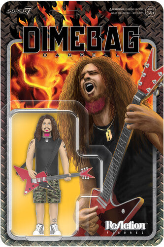 Super7 - Dimebag Darrell - ReAction Figures Wv1 - Dimebag Darrell (Culprit)