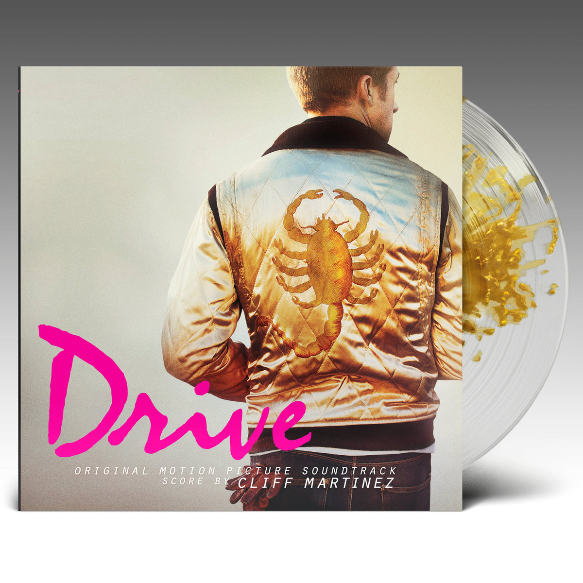 Cliff Martinez - Drive (Original Motion Picture Soundtrack) (Gold Splatter On Clear 15th Anniversary Original Cover Vinyl) Vinyl > LP Lakeshore Records