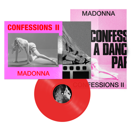 Madonna - CONFESSIONS II (Translucent Red Vinyl) Vinyl > LP Warner Records