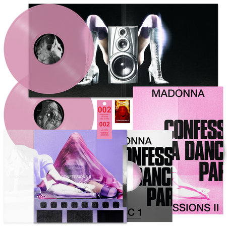 Madonna - CONFESSIONS II (Translucent Pink Deluxe Vinyl) Vinyl > LP Warner Records