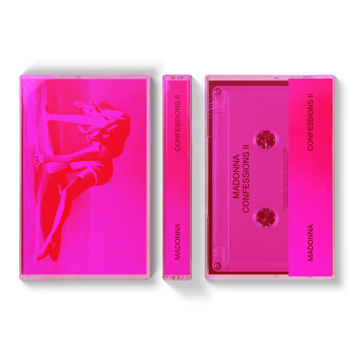 Madonna - CONFESSIONS II (Translucent Pink Cassette)