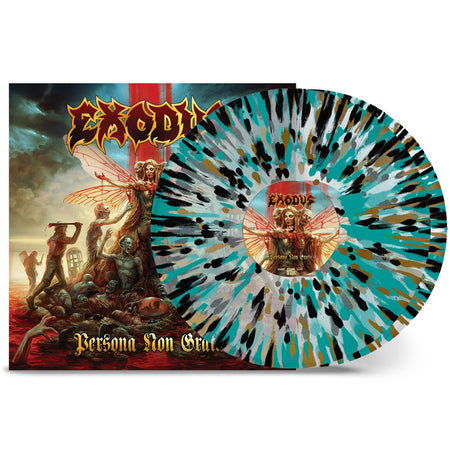 Exodus - Persona Non Grata (Clear with Gold, Black & Turquoise Splatter Vinyl) Vinyl > LP Nuclear Blast NEW NEW