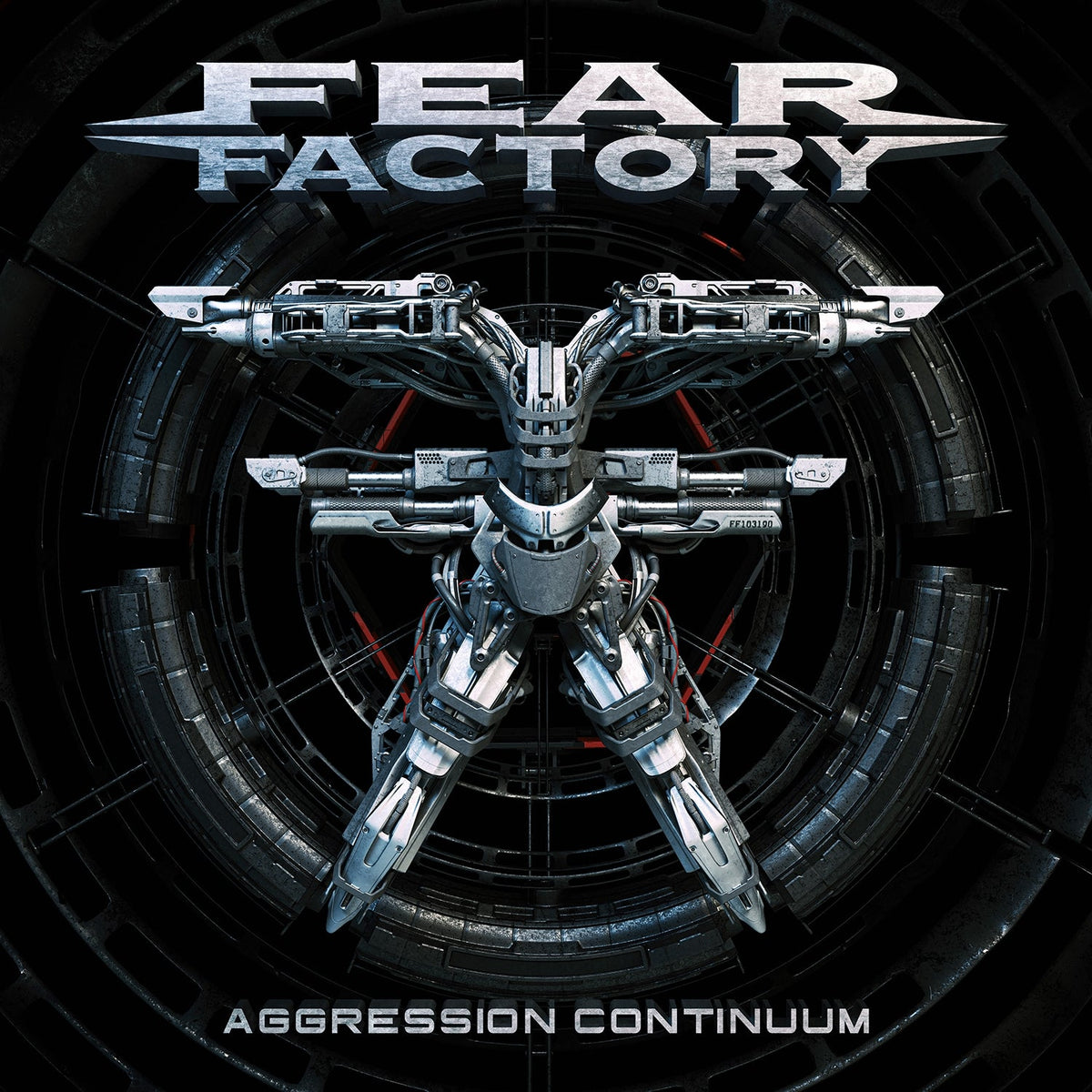 Fear Factory - Aggression Continuum (Black & Blue With White Splatter Vinyl) Vinyl > LP Nuclear Blast NEW NEW
