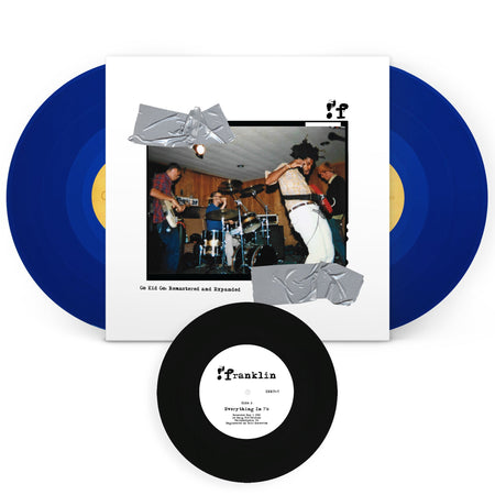 [PREORDER] Franklin - Go Kid Go Preorder Solid Brass Records 2026 / US / Clear & Blue Vinyl 2LP (Deluxe, Remastered & Expanded) / Solid Brass Records NEW NEW