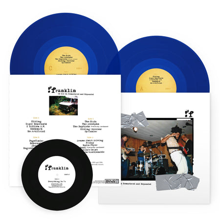 Franklin - Go Kid Go (Transparent Blue Vinyl) Vinyl > LP Solid Brass Records