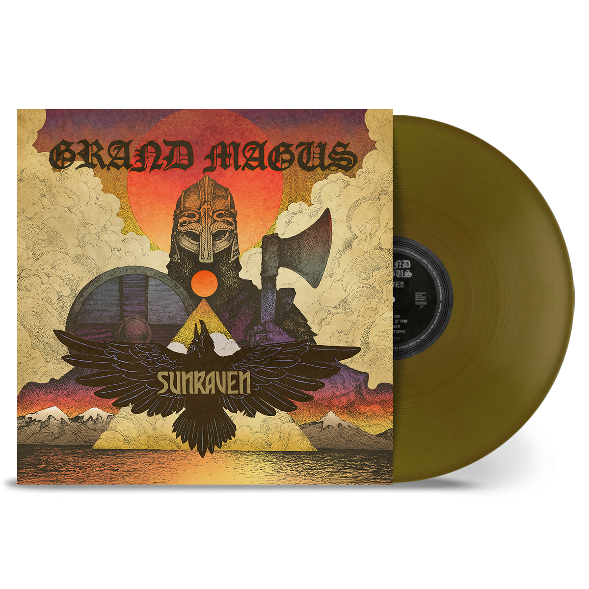 Grand Magus - Sunraven (Solid Gold Vinyl) Vinyl > LP Nuclear Blast NEW NEW