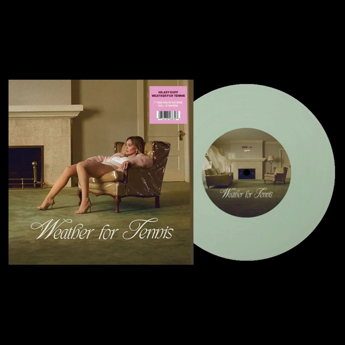 Hilary Duff - Weather For Tennis (Indie Exclusive Coke Bottle Clear 7-inch)