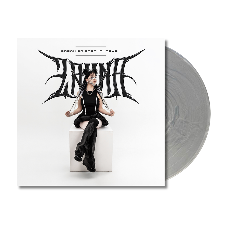 Zahna - Break or Breakthrough (Silver Vinyl) Vinyl > LP Xover Records NEW NEW