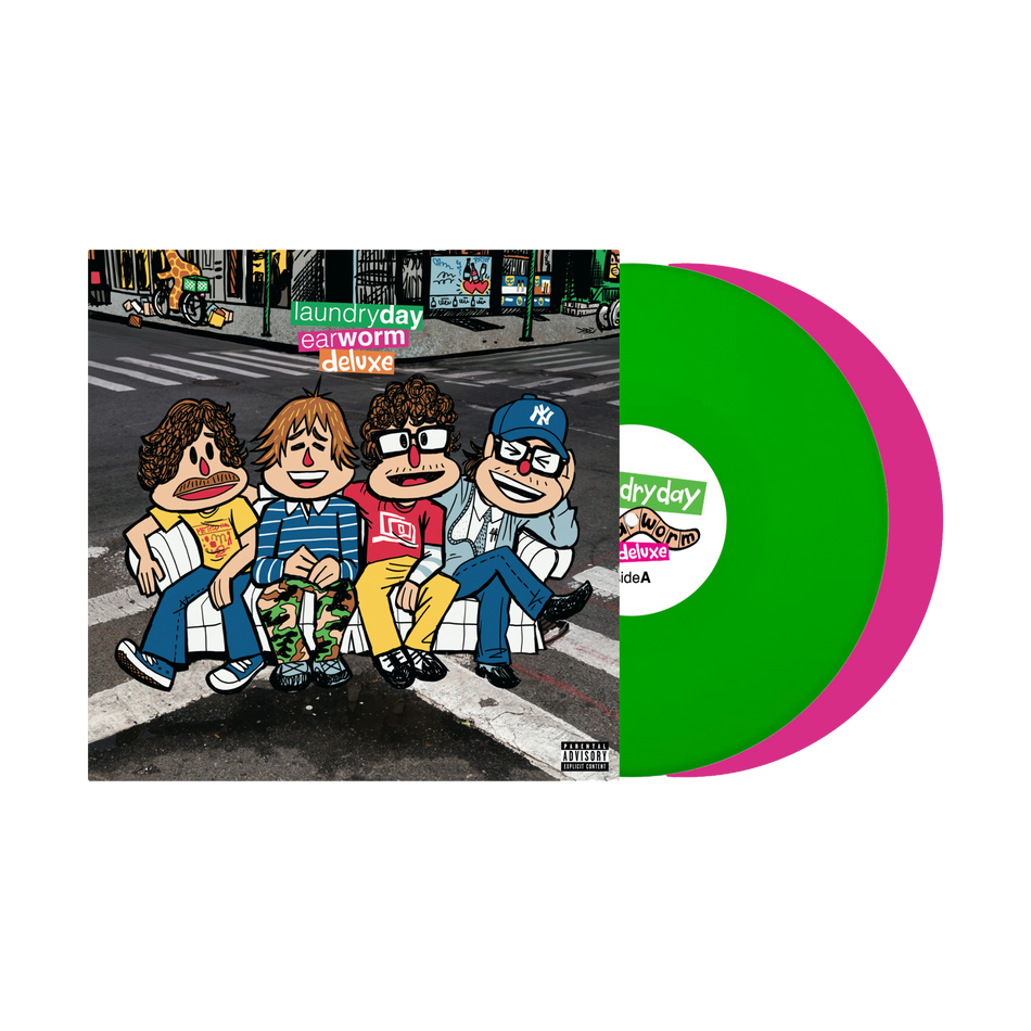 [PREORDER] LAUNDRY DAY - Earworm (Deluxe Edition) Preorder R&R 2026 / US / Neon Green & Neon Pink Vinyl 2LP, Deluxe Edition / R&R NEW NEW