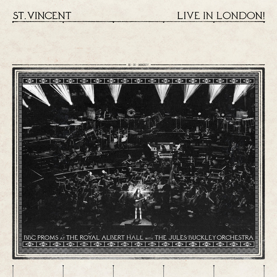 [PREORDER] St. Vincent - Live in London! (BBC Proms at the Royal Albert Hall) Preorder St. Vincent