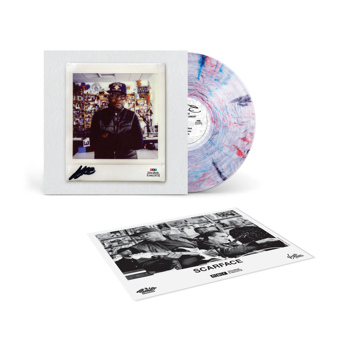 Scarface - NPR Tiny Desk Concert (Indie Exclusive Smoke Signal Vinyl) Vinyl > LP Rap-A-Lot Records NEW NEW