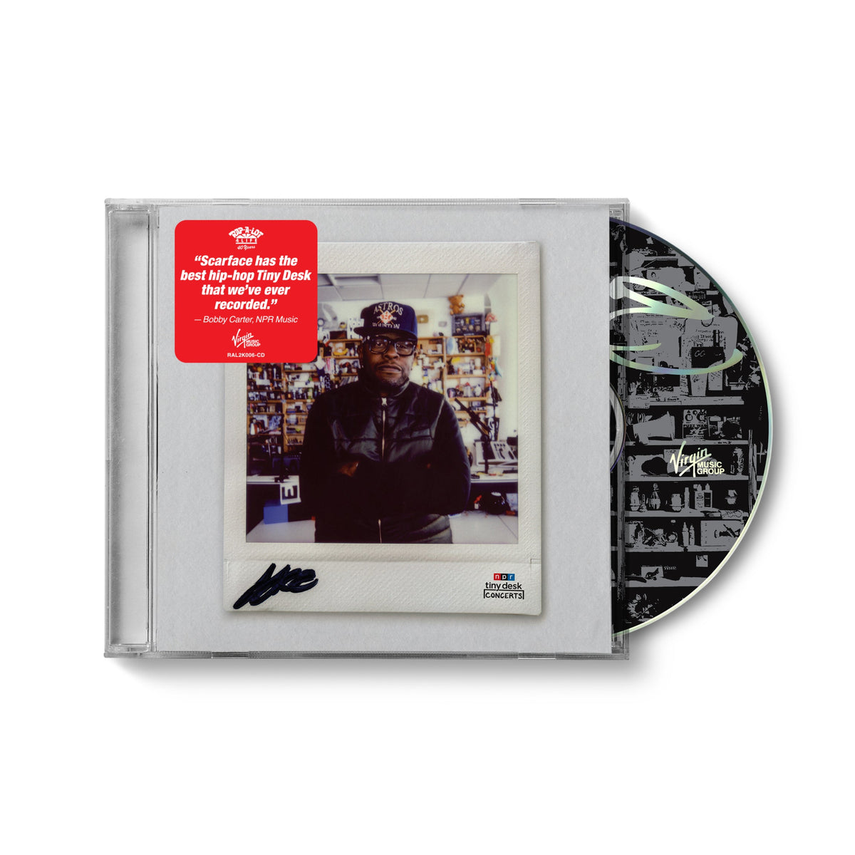 Scarface - NPR Tiny Desk Concert (CD) CD Rap-A-Lot Records NEW NEW