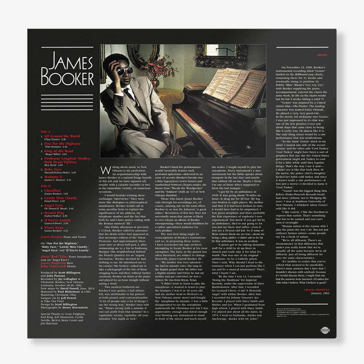 James Booker - Classified (Vinyl)