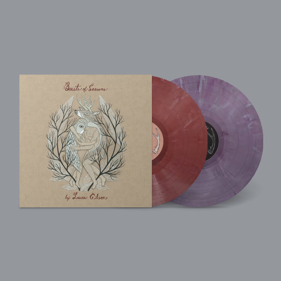 Laura Gibson - Beasts of Seasons (Black Cherry & Lavender Eco Vinyl) Vinyl > LP Jealous Butcher Records NEW NEW