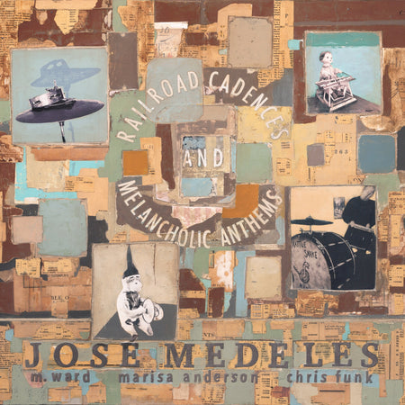 Jose Medeles - Railroad Cadences & Melancholic Anthems (Clear with Black Smoke Vinyl) Vinyl > LP Jealous Butcher Records