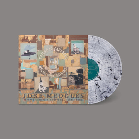 Jose Medeles - Railroad Cadences & Melancholic Anthems (Clear with Black Smoke Vinyl) Vinyl > LP Jealous Butcher Records NEW NEW
