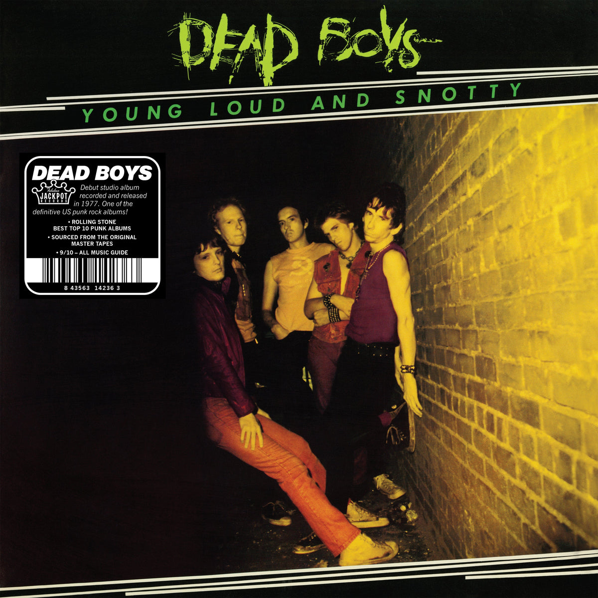Dead Boys - Young, Loud and Snotty (Black Vinyl) Vinyl > LP Jackpot Records