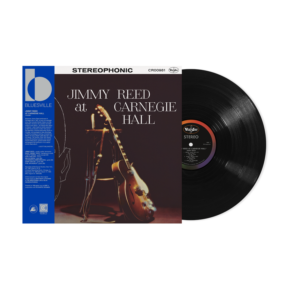Jimmy Reed - Jimmy Reed At Carnegie Hall (Bluesville Series Vinyl) Vinyl > LP Craft Recordings NEW NEW
