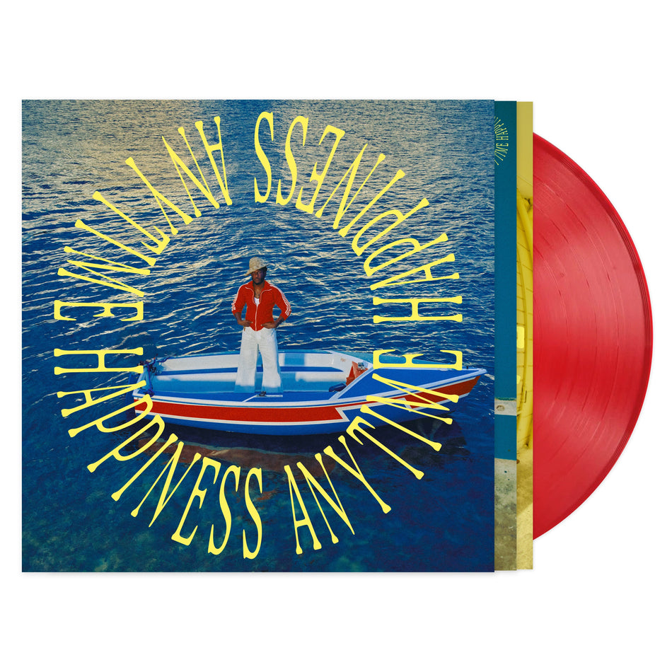Leon Bridges - Happiness Anytime (Indie Exclusive Campari Red Vinyl) Vinyl > LP Columbia Records NEW NEW
