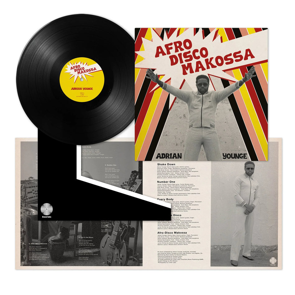 Adrian Younge - Afro-Disco Makossa (Vinyl) Vinyl Linear Labs NEW NEW