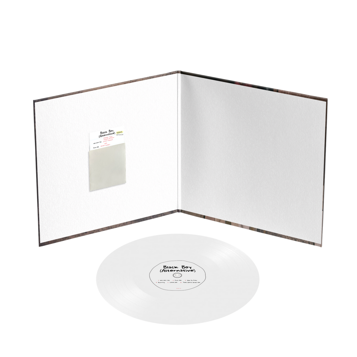Dahi - Black Boy (Alternative) (White Vinyl) Vinyl > LP Alter Music