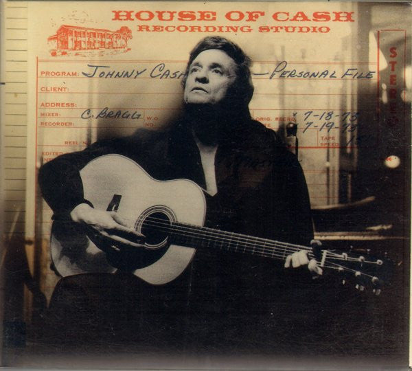 Johnny Cash – Personal File – Release:65be95a9-2afc-449a-af3d-6970e288134b (cover)