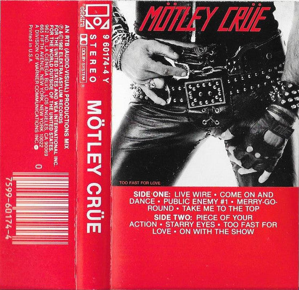 Mötley Crüe – Too Fast For Love – Release:efd2d4ee-ed9b-4169-b1e2-cd34cd81a78a (cover)