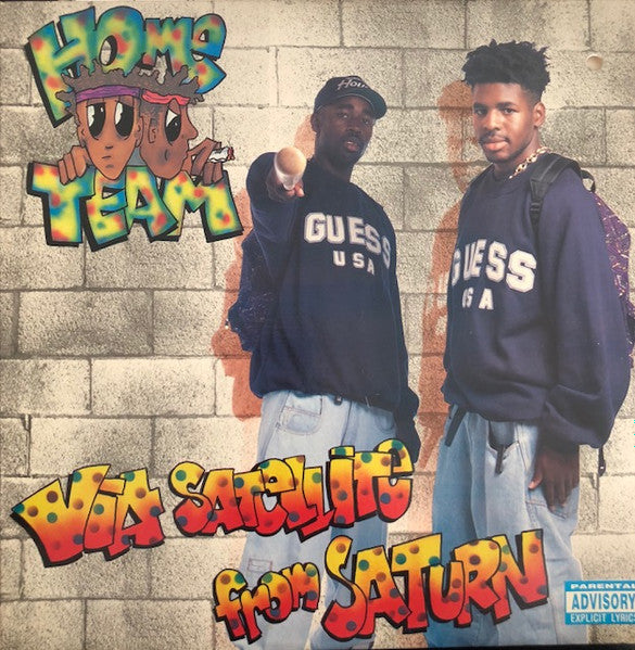 Home Team - Via Satellite From Saturn Record Luke Records 1992 / US / Luke Records / YF9SO VG VG